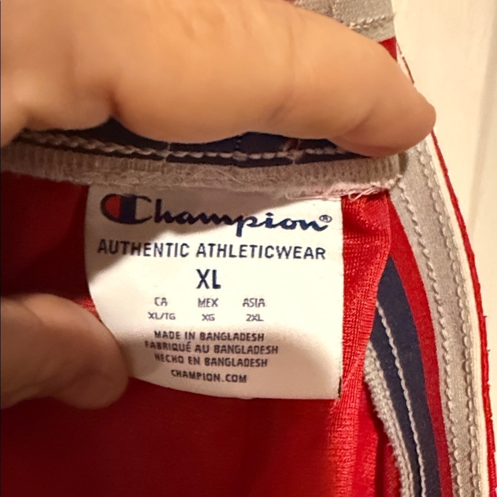 Champion Red Athletic Shorts - Picture 2 of 3